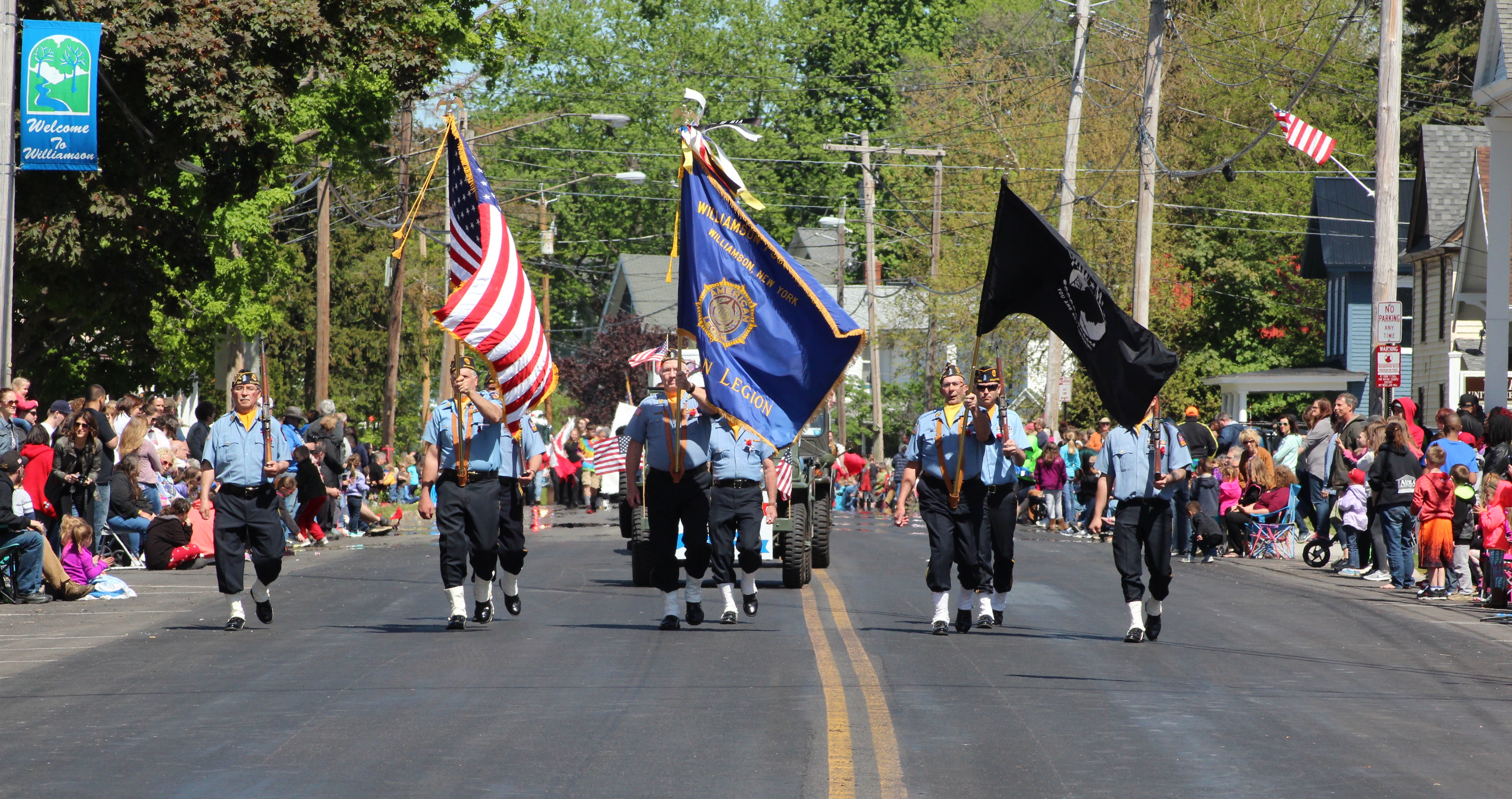 American Legion Color Guard At Apple Blossom Festival 2017 | Williamson ...